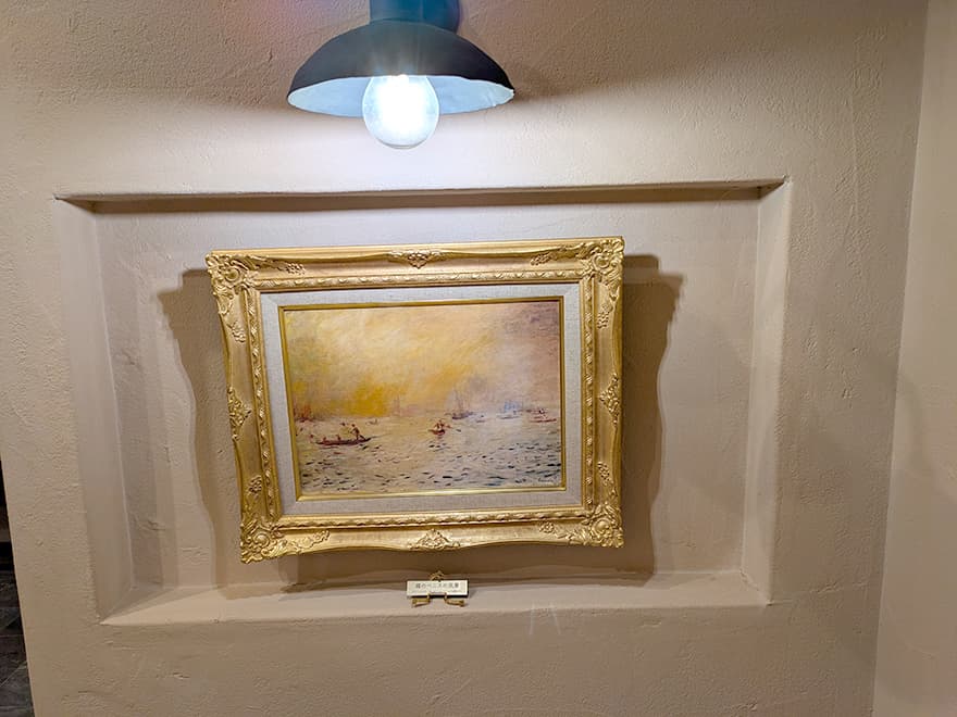 冬: 霧のベニスの風景 ピエール＝オーギュスト・ルノワール(1881年作)