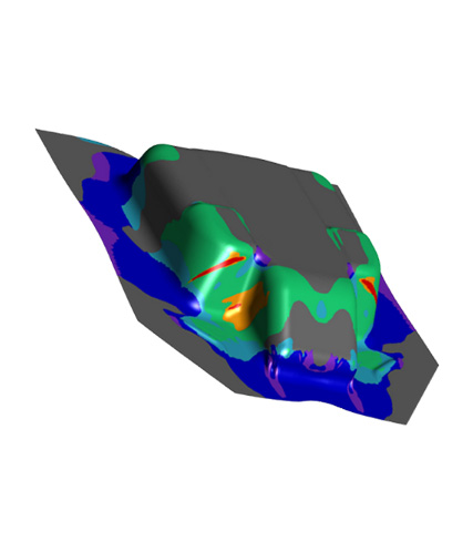 プレス成形解析技術(CAE)に「リアル」データを適用