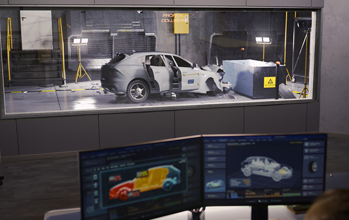 衝突解析技術(FEM)に「リアル」データを適用